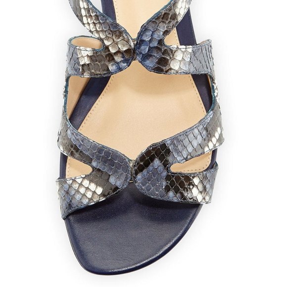 Alexandre Birman Felicie Python Caged Sandal 41 - Picture 3 of 3